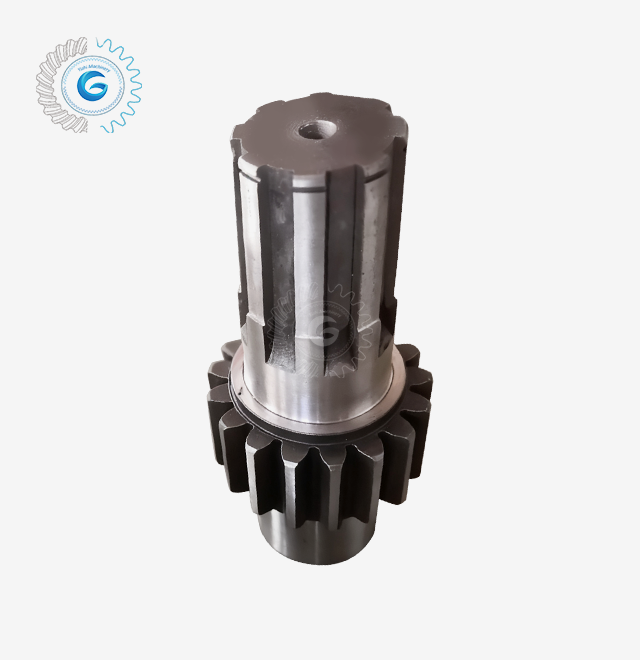 Machining Spline on Shaft